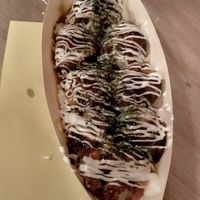 Takoyaki at OKO Takoyaki in Osaka