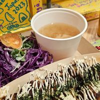 Takoyaki at OKO Takoyaki in Osaka