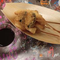 Kushikatsu at OKO Takoyaki in Osaka