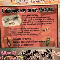   at OKO Takoyaki in Osaka