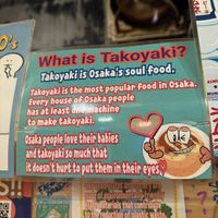 About Takoyaki .  at OKO Takoyaki in Osaka
