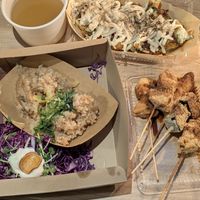 different things to go at OKO Takoyaki in Osaka