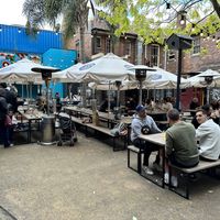 Seating  at Backyard At The Alex in Alexandria