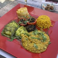 Vegetarian Fan  at L'Éventail in Marseillan