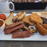 Vegan breaky £9.95 at Cafe 25 in Blackpool