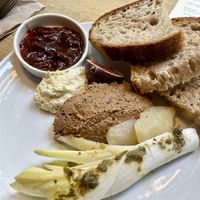 Walnut Mushroom Paté   at Sfera in Berlin