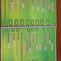 Menu 1 at Veggie & Vega Trend in Berlin