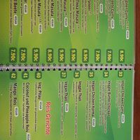 Menu 2 at Veggie & Vega Trend in Berlin