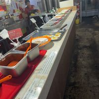 The offerings, sorry for the not so great photo   at Bibili in Seoul