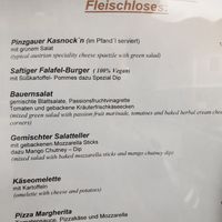 vegan/vegetarian meals at Cafe-Restaurant Dorfstub'n Andrea Draxl in Neukirchen Am Grossvenediger
