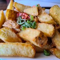 Salt and chilli chips at JunJaow Thai in Torquay
