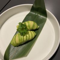 Nigiri di avocado  at Iamaki' in Senigallia
