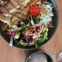 Vegan chicken at Project Vegan in Koblenz