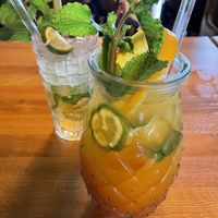 Two of their lemonades  at Project Vegan in Koblenz