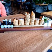 Large vegan sushi at Project Vegan in Koblenz