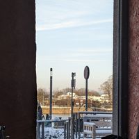Blick nach draußen at Project Vegan in Koblenz