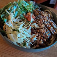 Veganes Hähnchen at Project Vegan in Koblenz