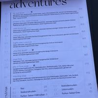 menu  at Project Vegan in Koblenz