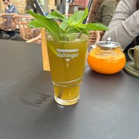 Matcha Minze Limonade   at Project Vegan in Koblenz