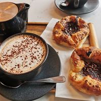 Really beautiful cafe, with few vegan options. Everything was good and I got me hot chocolate aswell 🥹❤️. at WYLDE in Galway