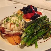 YoEggs Benedict at Vibe Vegan Bistro in Destin