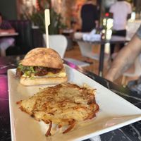 “Steak” sandwich   at Vibe Vegan Bistro in Destin