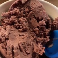 Chocolate raspberry ice cream  at Erin Ann's in Sylvania