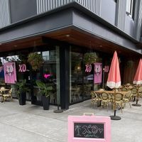 Plenty of indoor and outdoor seating.  at XO Bar in Portland