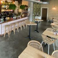 The restaurant is larger than this looks.  at XO Bar in Portland