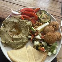 Mediterranean Platter  at Grain Alley Cafe in Malang