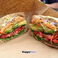 with almond cheese at A Good Life Cafe and Juice Bar in Ogden