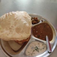 Choola Bhatura at Shyam Sweets in Kohalpur