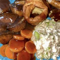   at Mabel's Vegan Yorkshire Puddings in Manchester