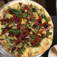 tapenade pizza  at The Lucky Slice - 25th St in Ogden