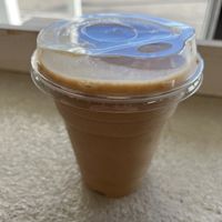 Gingerbread chai smoothie  #Veganuary at Troy's Fresh Kitchen Express in Derry