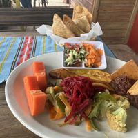   at El Fogon Del Cayo in San Ignacio