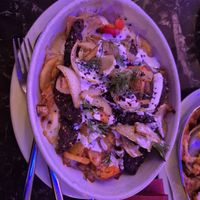 Falafel loaded fries at Topkapi Palace in Manchester