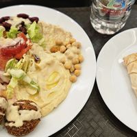 Vegan Menü at Fresh and Reach in Dusseldorf