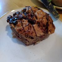 Rhubarb and chocolate scone (July 2025) at National Trust - East Riddlesden Hall in Keighley