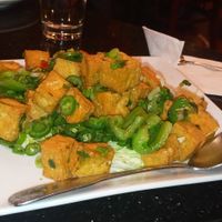 Salt and pepper tofu  at Zhang's Chopstix in Ogden