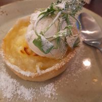 Apple pie and coconut ice cream (April 2024) at Smiths Arms in Harrogate