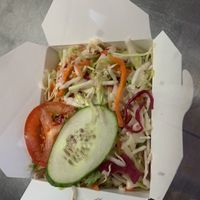 Salad of the week (always vegan option)  at ELA  in Chamonix-mont-blanc
