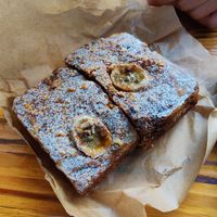 Banana bread at ELA  in Chamonix-mont-blanc
