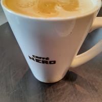 Decaf oat latte (August 2023) at Caffè Nero in Ilkley