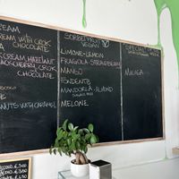 Ice menu   at Gelateria Da Brivido 100%naturale in Olbia