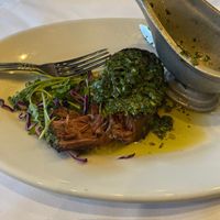 Vegan steak   at Charley's Steak House in Orlando