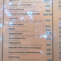 Menu 2025 at Simge Gourmet Kitchen in Antalya