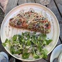 Avocado Bread  at Vegan Vibes in Berlin