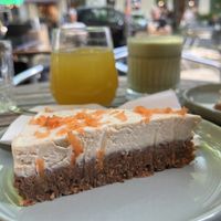 Carrot cake  at Vegan Vibes in Berlin