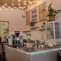 Coffee kitchen at Vegan Vibes in Berlin